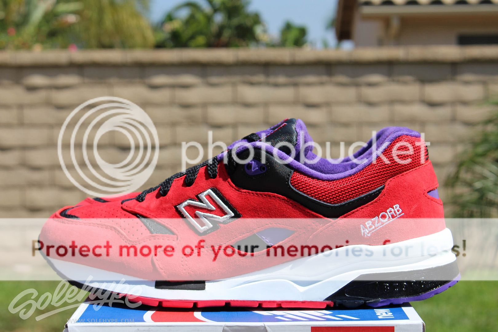 new balance 1600 red